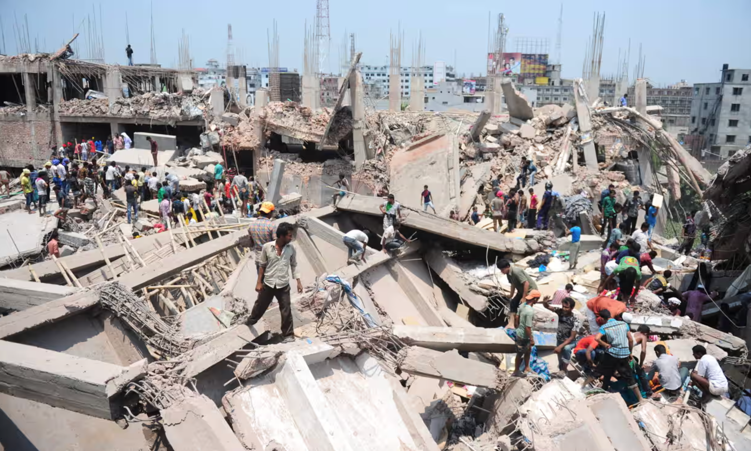 Последствия разрушения Rana Plaza