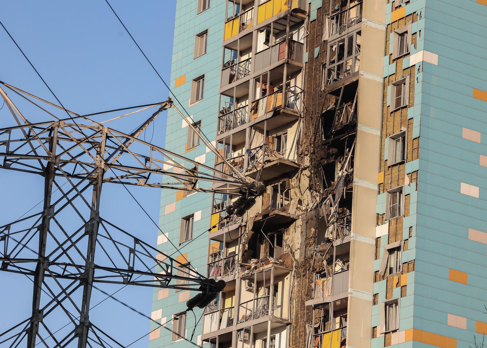 Дом в Раменском, который пострадал от дрона