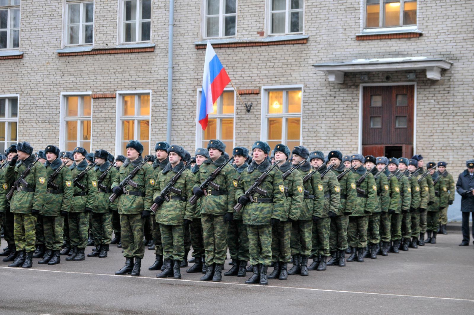 Российские военнослужащие