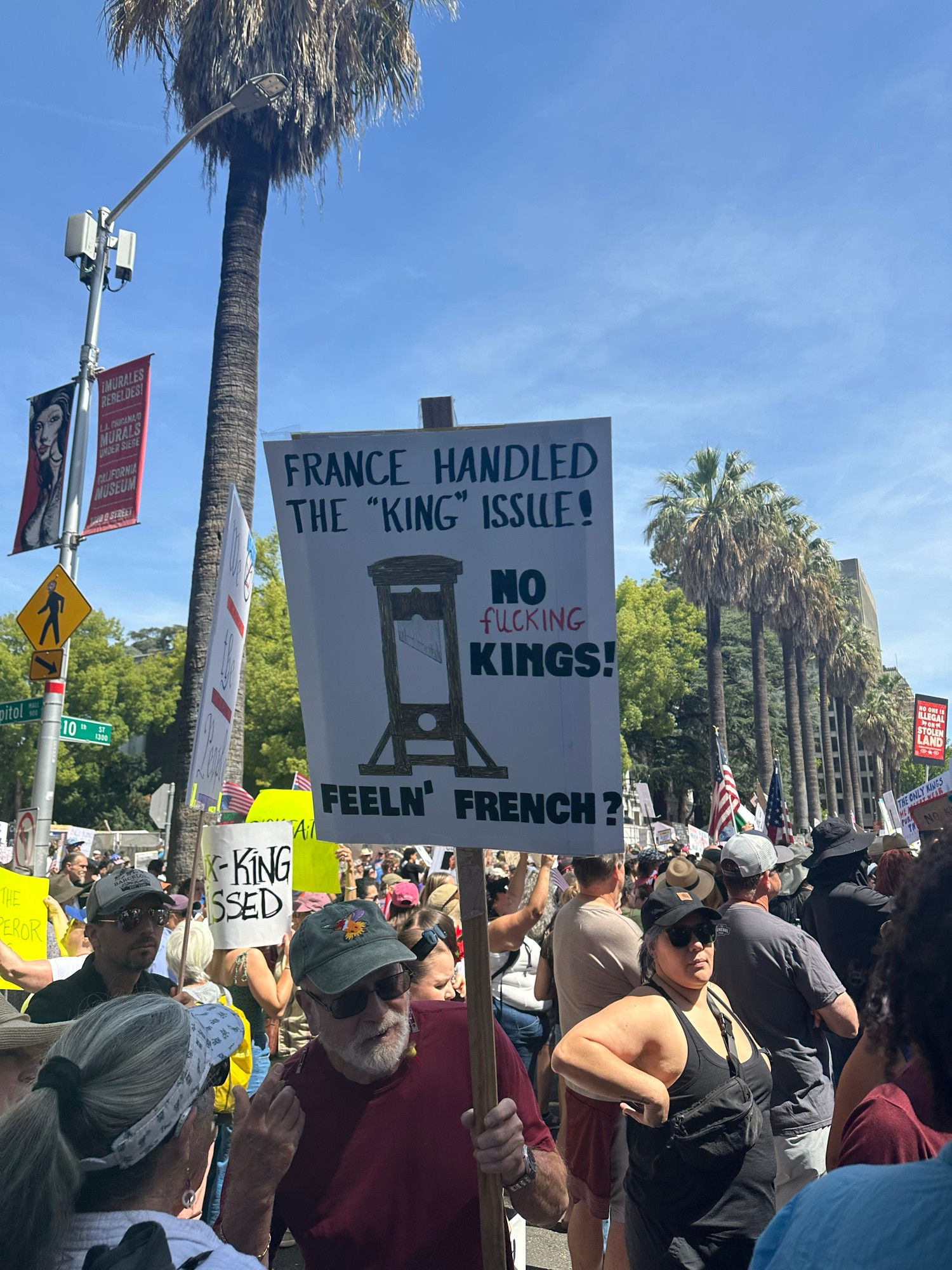 Протесты в Сакраменто, Калифорния