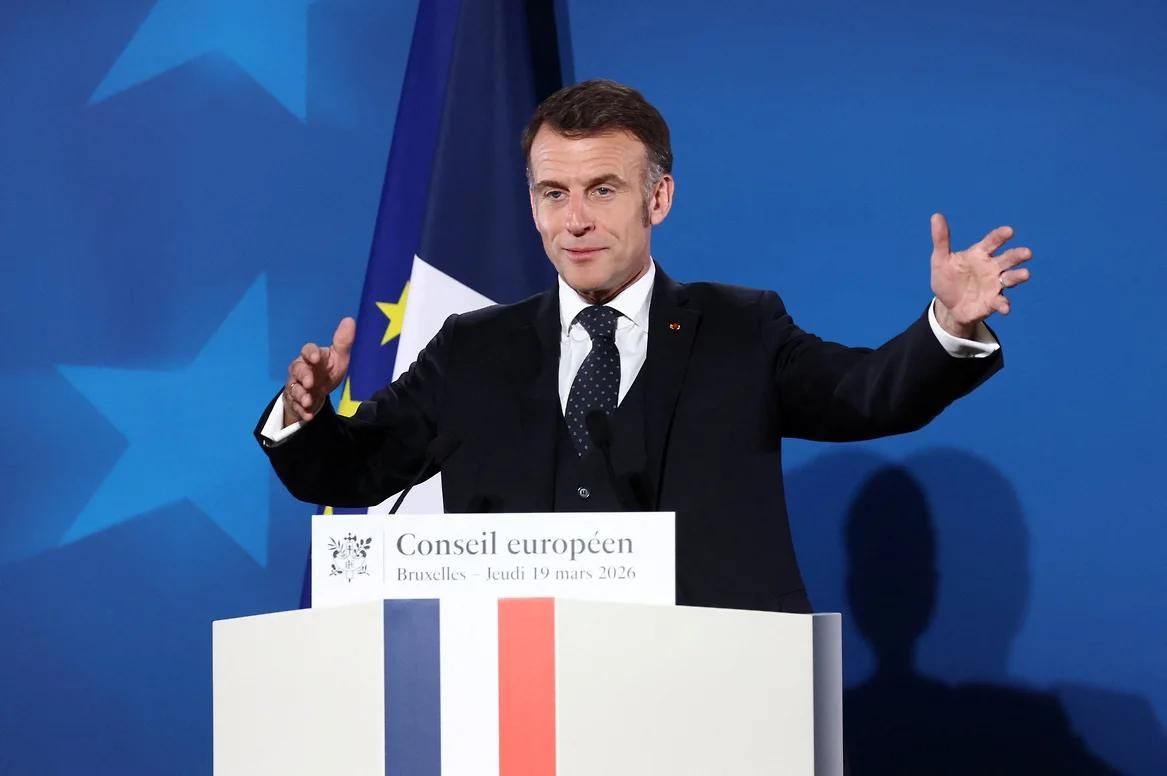 Президент Франции Эмманюэль Макрон