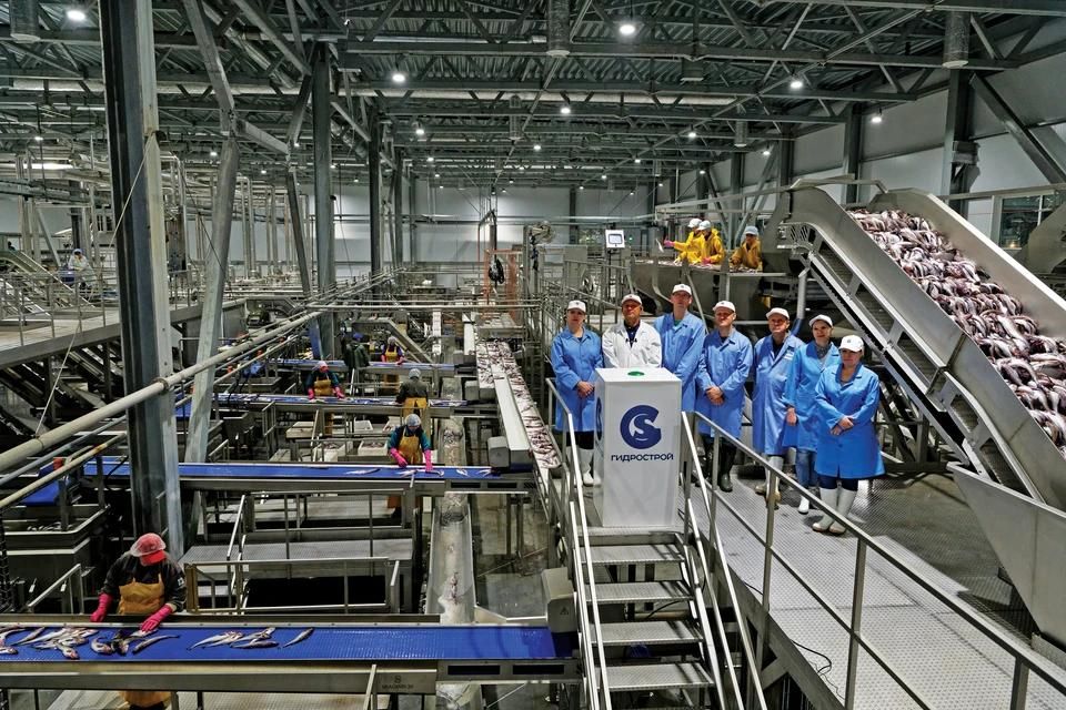 Рыбоводный завод на Курилах