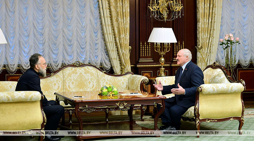 Дугин встречается с Александром Лукашенко