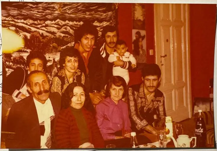 Семья Ферата Кочака в конце 1970-х.