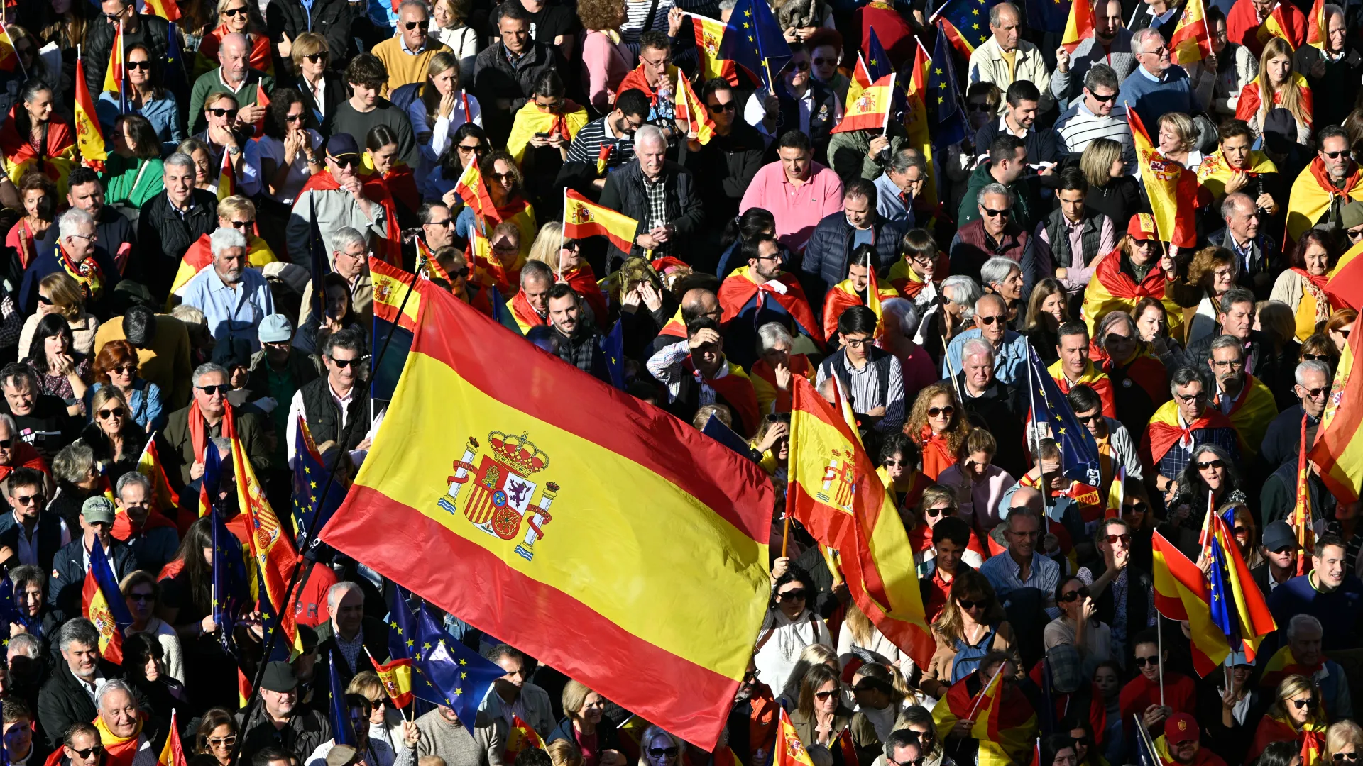 Протесты против амнистии каталонских сепаратистов