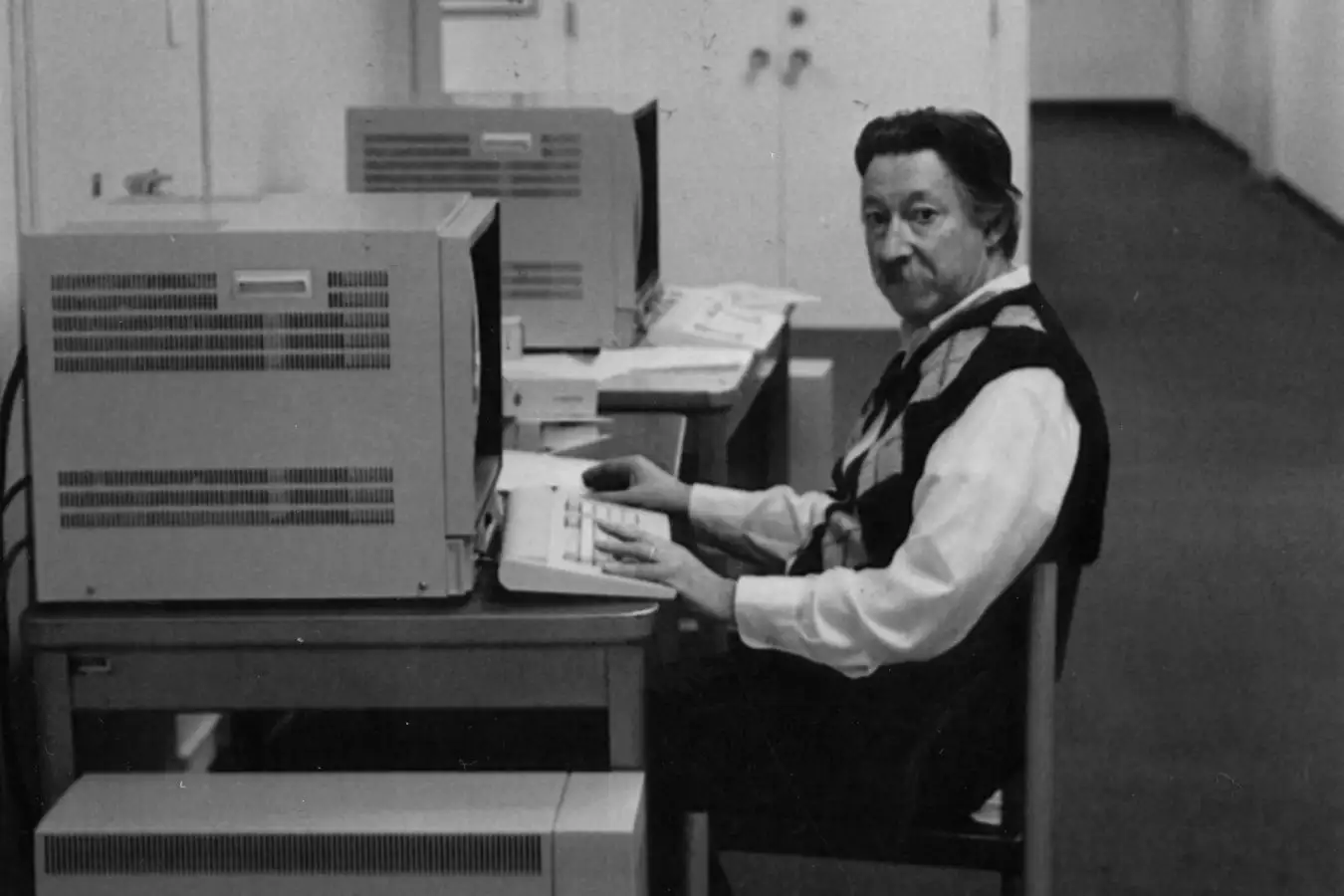 Джозеф Вейценбаум, создатель первого ИИ-чатбота ELIZA