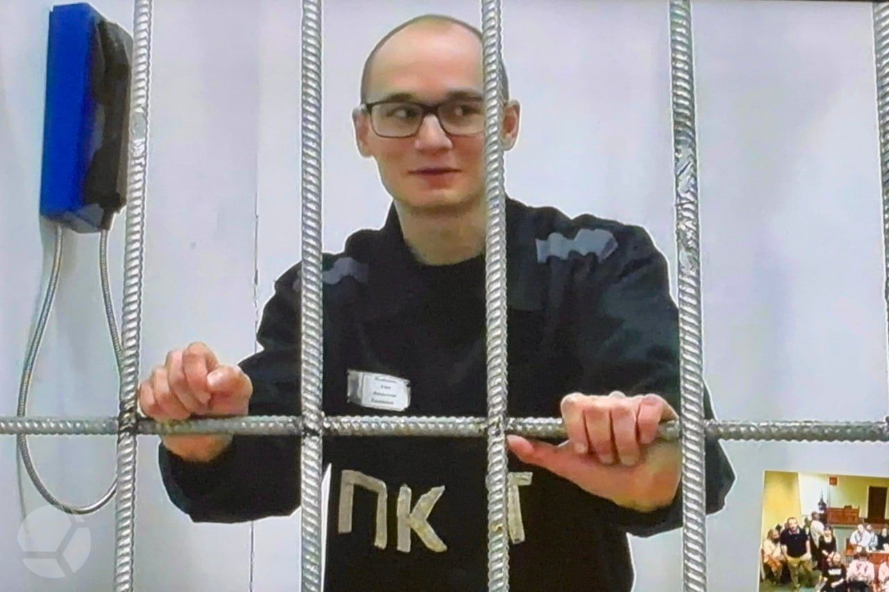 Азат Мифтахов на заседании суда по видеосвязи из ИК-18, 29 июня 2026 года