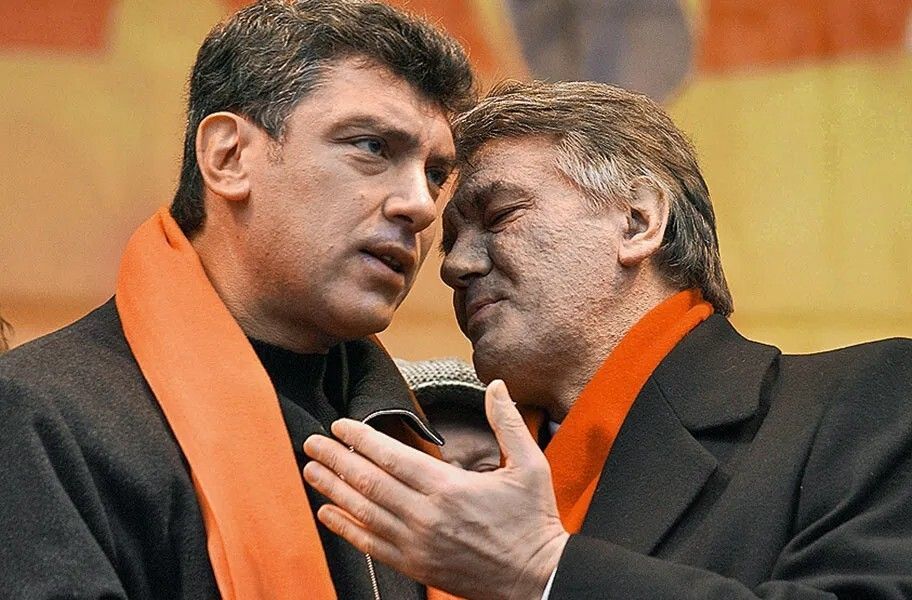 Борис Немцов и Виктор Ющенко