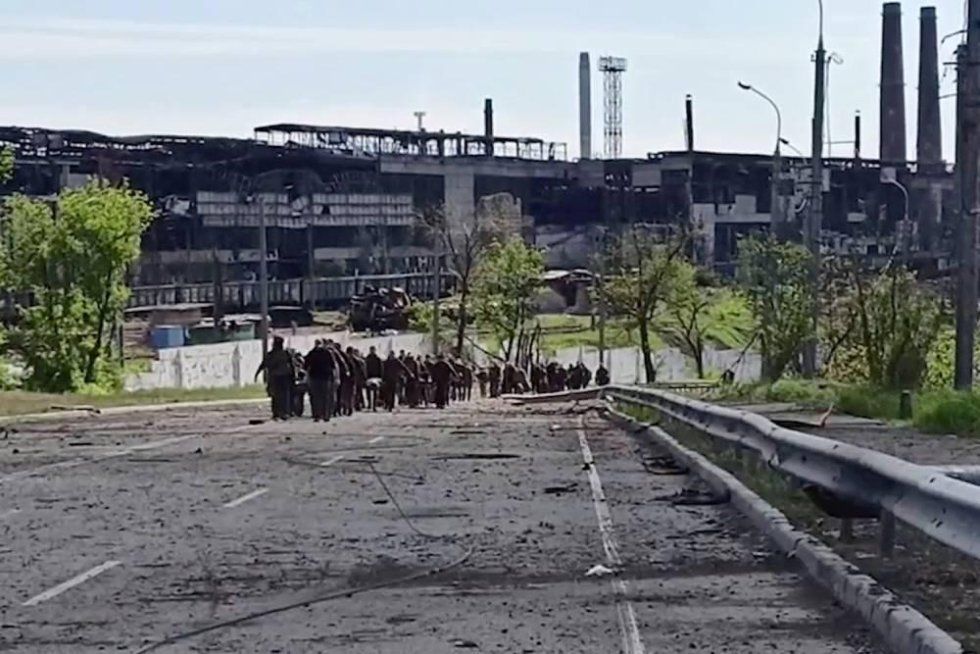 Защитники«Азовстали», попавшие в плен