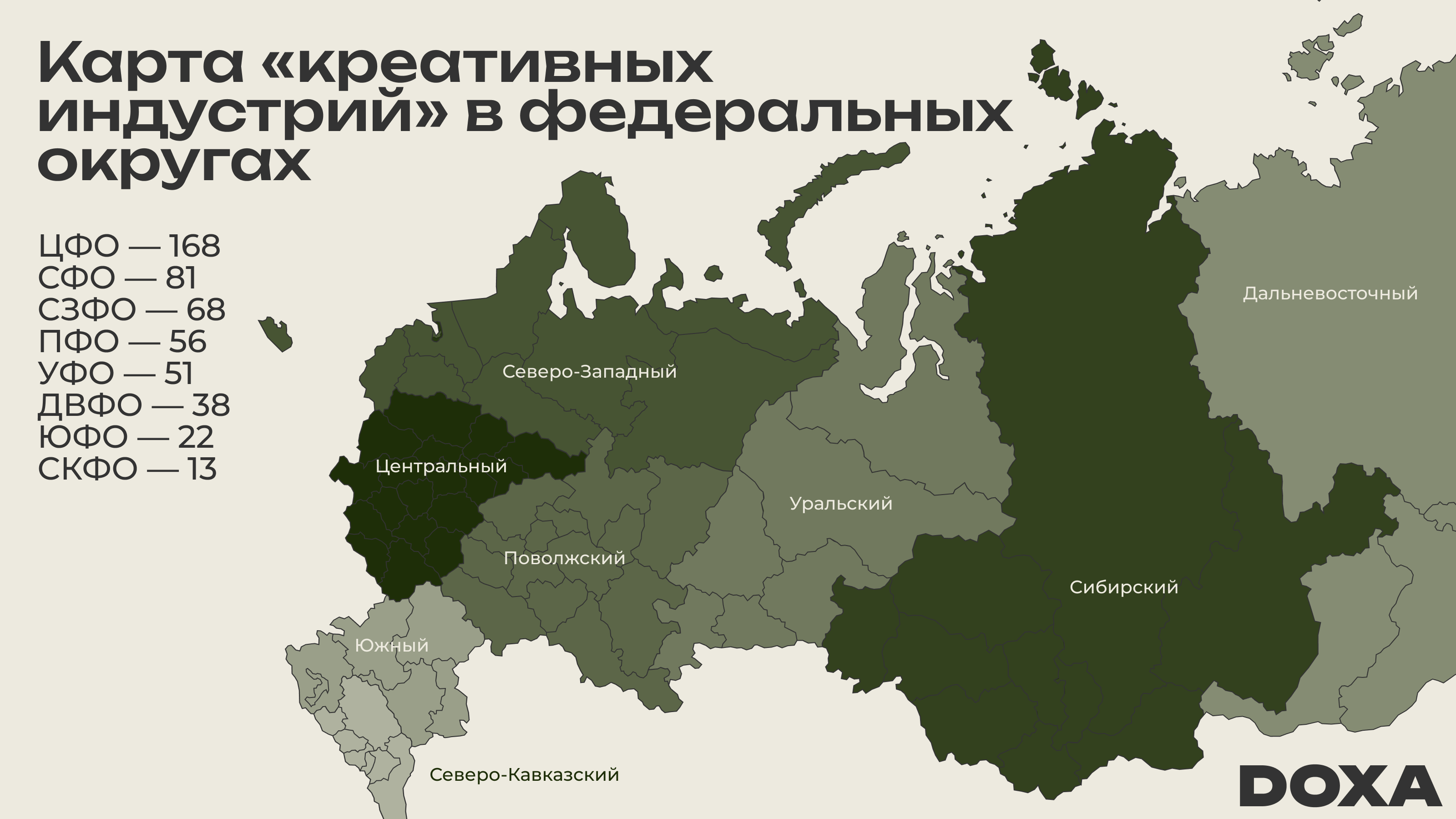 783 компании по всей стране официально состоят в «Федерации креативных индустрий». На деле их еще больше. В задачах Федерации тоже нет и намека на политику.