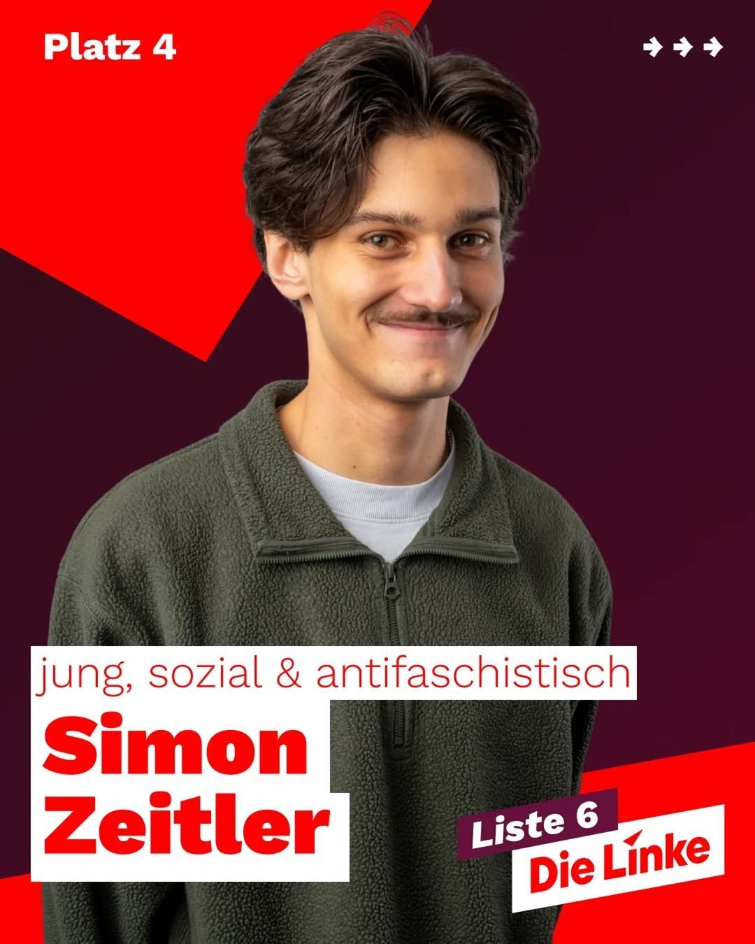 Избирательная агитация немецкой левой партии Die Linke на выборах в муниципальный совет Нюрнберга