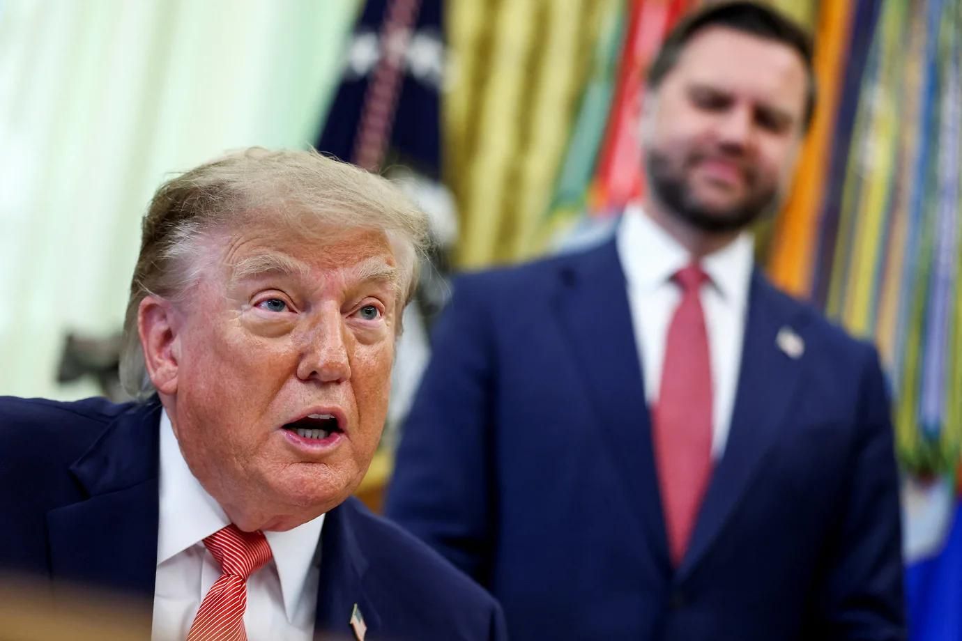 Дональд Трамп и Джей Ди Вэнс