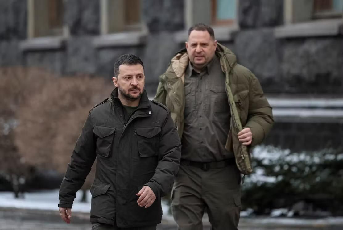 Зеленский и Андрей Ермак