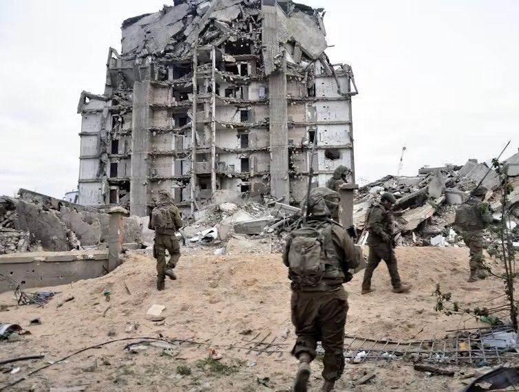 Израильские военные в секторе Газа
